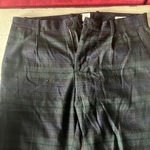 Fancy plaid Gap pants